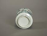One of Three Cups with Floral Designs, from a Set of Twenty, Porcelain with underglaze blue and overglaze enamels (Hizen ware, Nabeshima type), Japan