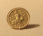 Coin of  Vasudeva, Gold, Pakistan (ancient region of Gandhara)