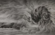 Primeval Chaos, Ren Jian (Chinese, born 1955), Handscroll; ink on polyester, China