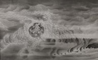 Primeval Chaos, Ren Jian (Chinese, born 1955), Handscroll; ink on polyester, China