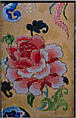 Woman's Informal Robe with Garden Roundels, Silk and metallic thread embroidery on plain-weave silk, China