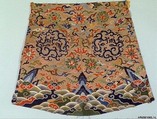 Lower part of a chuba robe, Silk and metal thread tapestry (kesi), China