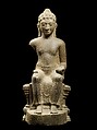 Enthroned Buddha, Sandstone, Southern Vietnam