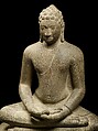 Buddha in Meditation, Sandstone, Southern Vietnam
