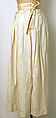 Wedding ensemble, (a, b, d) silk
(c) silk, gold paint
(e) silk, glass, paper, wood
(f) silk, gold paint, wood
(g, h) cotton
(i, j) silk, leather, wool
(k) hair, silk
(l) metal, glass
(m, n) metal, Korea
