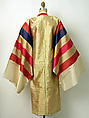 Wedding ensemble, (a, b, d) silk
(c) silk, gold paint
(e) silk, glass, paper, wood
(f) silk, gold paint, wood
(g, h) cotton
(i, j) silk, leather, wool
(k) hair, silk
(l) metal, glass
(m, n) metal, Korea