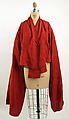 Ensemble, (a–c, e, f) silk, cotton, wool
(d) cotton, wool, clay, Tibet