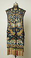 Jacket, silk, metal thread, China