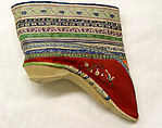 Shoes, silk, cotton, China