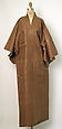 Theatrical costume, (e, f) cotton
(g) paper, Japan