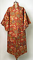 Theatrical costume, (a, c, e, f, k) silk
(h, i) cotton, Japan