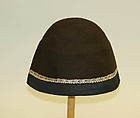 Ensemble, (a) wool
(b, c) cotton, wool, leather
(d) wool, silk
(e) linen, Tibet