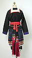 Ensemble, cotton, silk, Southeast  Asia (Hmong)