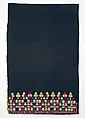 Ensemble, (a–d) cotton, silk; (e) metal, Thailand (Yao Hill)