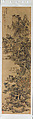 Landscapes of the Four Seasons, Lan Ying (Chinese, 1585–1664), Set of 12 hanging scrolls; ink and color on paper with gold leaf, China