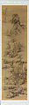 Landscapes of the Four Seasons, Lan Ying (Chinese, 1585–1664), Set of 12 hanging scrolls; ink and color on paper with gold leaf, China