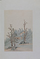 Landscapes, Xiao Yuncong (Chinese, 1596–1673), Album of twelve leaves; ink and color on paper, China