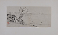 Paintings on Miscellaneous Subjects, Chen Zi (Chinese, 1634–1711), Album of eight leaves; ink on paper, China