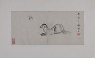 Paintings on Miscellaneous Subjects, Chen Zi (Chinese, 1634–1711), Album of eight leaves; ink on paper, China