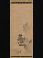 Splashed-Ink Landscape, Bokushō Shūshō (Japanese, active late 15th–early 16th century), Hanging scroll; ink on paper, Japan