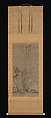 Orchids, Bamboo, Briars, and Rocks, Tesshū Tokusai (Japanese, died 1366), Hanging scroll; ink on paper, Japan