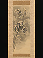 Bamboo in Snow, Kuwayama Gyokushū (Japanese, 1746–1799), Hanging scroll; ink on silk, Japan