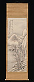 Snowy Landscape, Takahashi Sōhei (Japanese, 1804–1835), Hanging scroll; ink and color on paper, Japan