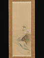 Sweetfish in Summer and Autumn, Maruyama Ōkyo 円山応挙 (Japanese, 1733–1795), Pair of hanging scrolls; ink, gold, and color on silk, Japan