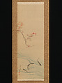 Sweetfish in Summer and Autumn, Maruyama Ōkyo 円山応挙 (Japanese, 1733–1795), Pair of hanging scrolls; ink, gold, and color on silk, Japan
