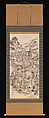 Drinking Festival of the Eight Immortals of the Wine Cup, Follower of Nagasawa Rosetsu (Japanese, 1754–1799), Hanging scroll; ink and color on paper, Japan