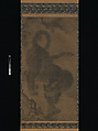 Tiger, In the style of Muqi (Chinese, active ca. 1250–80), Hanging scroll; ink on silk, Korea or possibly Japan