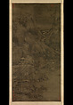 Riverbank, Attributed to Dong Yuan (Chinese, active 930s–960s), Hanging scroll; ink and color on silk, China