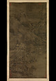 Riverbank, Attributed to Dong Yuan (Chinese, active 930s–960s), Hanging scroll; ink and color on silk, China