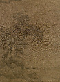 Riverbank, Attributed to Dong Yuan (Chinese, active 930s–960s), Hanging scroll; ink and color on silk, China