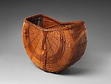 Flight Flower Basket (Hanakago), Buseki Suiko (Japanese, born 1958), Smoked timber bamboo and rattan, Japan