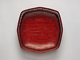 Large Mirror, Isohi Setsuko (Japanese, born 1964), Timber bamboo, rattan, and lacquer, Japan