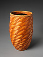Lyric of Rippling Water Flower Basket (Hanakago), Kajiwara Aya (Japanese, born 1941), Timber bamboo, smoked dwarf bamboo, and rattan, Japan