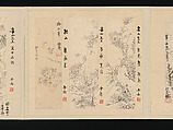 Album of Fifty-four Sketches, Watanabe Kazan (Japanese, died 1841), Album of fifty-four sketches; ink and color on paper, Japan