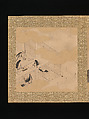 Albums of scenes from The Tale of Genji, Tosa Mitsunori (Japanese, 1583–1638), Two albums of thirty leaves; ink, red pigment, and gold on paper, Japan