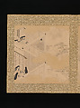 Albums of scenes from The Tale of Genji, Tosa Mitsunori (Japanese, 1583–1638), Two albums of thirty leaves; ink, red pigment, and gold on paper, Japan