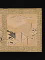 Albums of scenes from The Tale of Genji, Tosa Mitsunori (Japanese, 1583–1638), Two albums of thirty leaves; ink, red pigment, and gold on paper, Japan