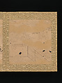 Albums of scenes from The Tale of Genji, Tosa Mitsunori (Japanese, 1583–1638), Two albums of thirty leaves; ink, red pigment, and gold on paper, Japan