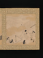 Albums of scenes from The Tale of Genji, Tosa Mitsunori (Japanese, 1583–1638), Two albums of thirty leaves; ink, red pigment, and gold on paper, Japan
