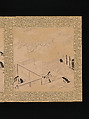 Albums of scenes from The Tale of Genji, Tosa Mitsunori (Japanese, 1583–1638), Two albums of thirty leaves; ink, red pigment, and gold on paper, Japan