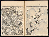 Collected Manual of Paintings, Hanabusa Ippō (Japanese, 1691–1760), Three woodblock printed books; ink on paper, Japan