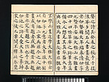 Landscapes by I Fukyū (Yi Fujiu) and Ike no Taiga (I Fukyū Ike Taiga sansui gafu), Illustrations by Kan Tenjū (Japanese, 1727–1795), Set of two woodblock-printed books; ink on paper, Japan