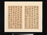 Poems from the Pavilion of Fundamental Truth (Zhenyi Ting), Zhou Lianggong (Chinese, 1612–1672), Album of twenty-eight leaves; ink on paper, China