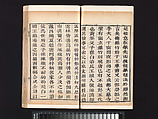 “Bamboo” section, from the Mustard Seed Garden Manual of Painting, Wang Gai (Chinese, 1645–1710), Woodblock-printed book; ink and color on paper, China