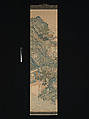 Mythical landscape with immortals, Unidentified artist Chinese, 18th century, Silk tapestry (kesi) with sections of hand-painted ink and color, China