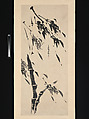 Bamboo in the Wind, Taihō Shōkon (1691–1774), Hanging scroll; ink on paper, Japan